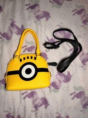 Yellow Novelty Minion-Inspired Handbag - Women Bags